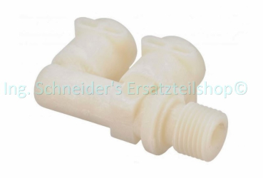 DOPPELRACCORD AM MAGNETVENTIL