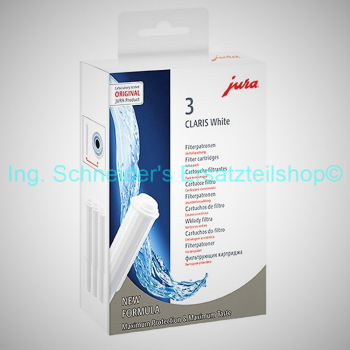 CLARIS WHITE FILTERPATRONEN WEISS CLARIS 3STK