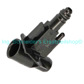 20000440 WASSEREINLAUFSTUTZ.BRÜHGRUPPE SCHWARZ mit Dichtung