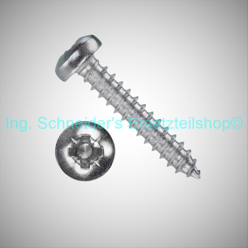 Befestigungsschraube für die Seitenteile