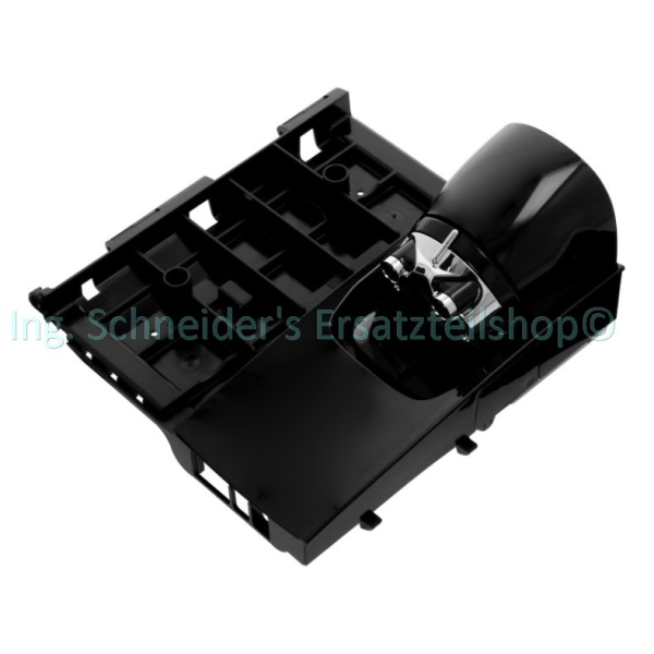 TÜR KPL. MIT KAFFEEAUSLAUF SCHWARZ FÜR DELONGHI MAGNIFICA EAM4, ESAM4