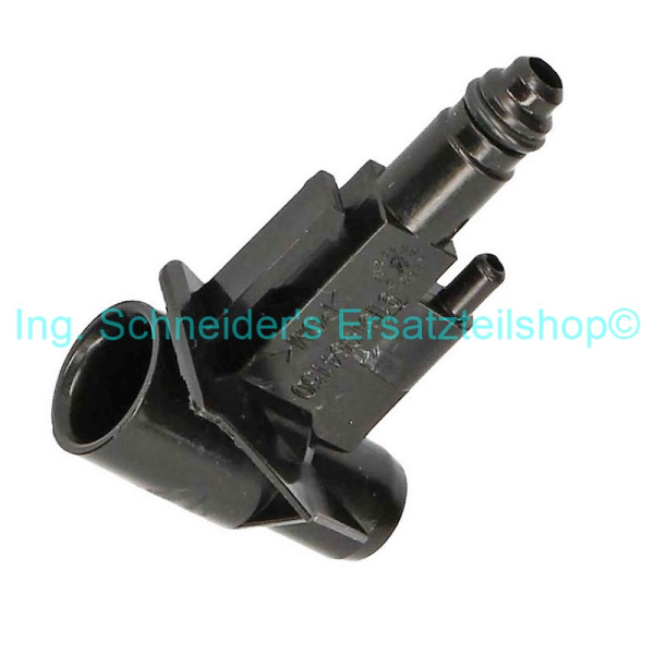 20000440 WASSEREINLAUFSTUTZ.BRÜHGRUPPE SCHWARZ mit Dichtung