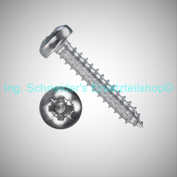 Befestigungsschraube für die Seitenteile