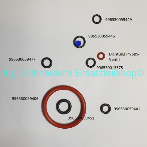 Dichtungssatz Brühgruppe 1